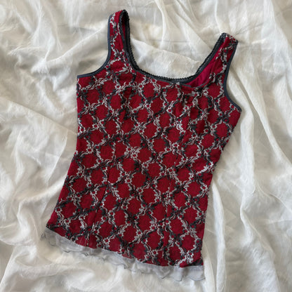 Fairy lace tank top