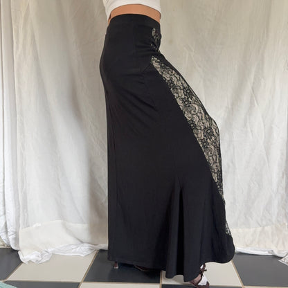 Evening lace maxi
