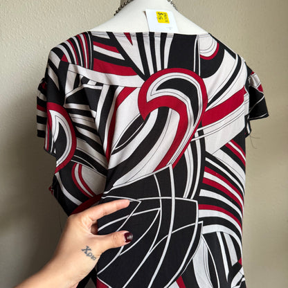 Stella’s patterned top