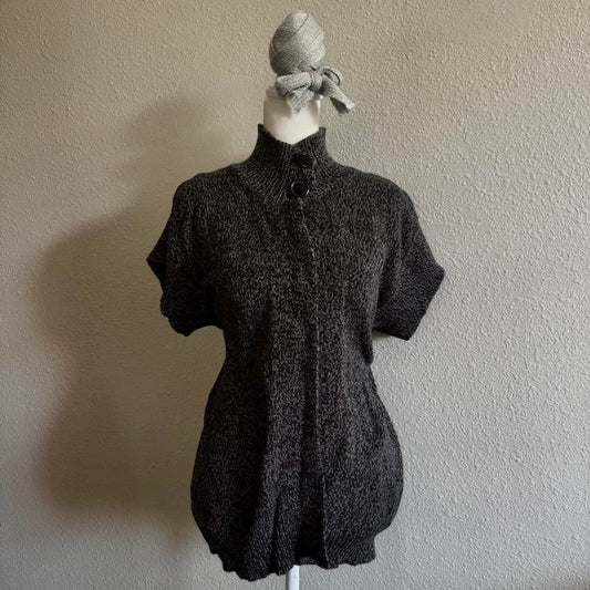 Grey oversized cardigan