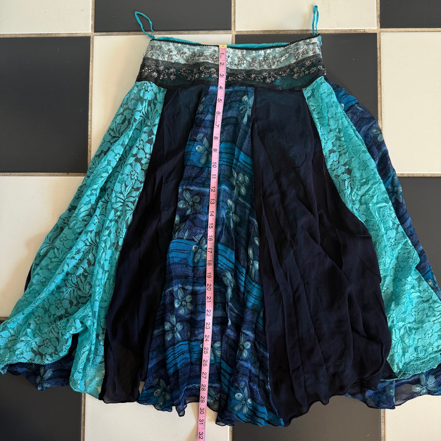 Sequin summer lace maxi