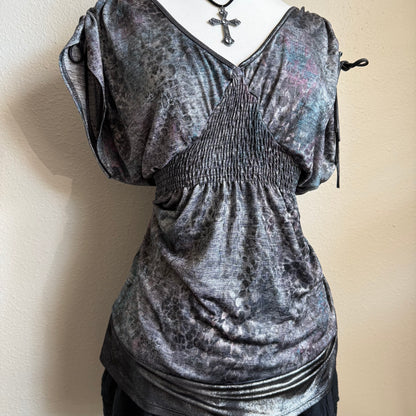 Y2K Tuscan mom top