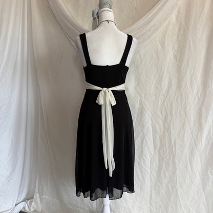 2000s Ruby Rox ribbon hoco dress