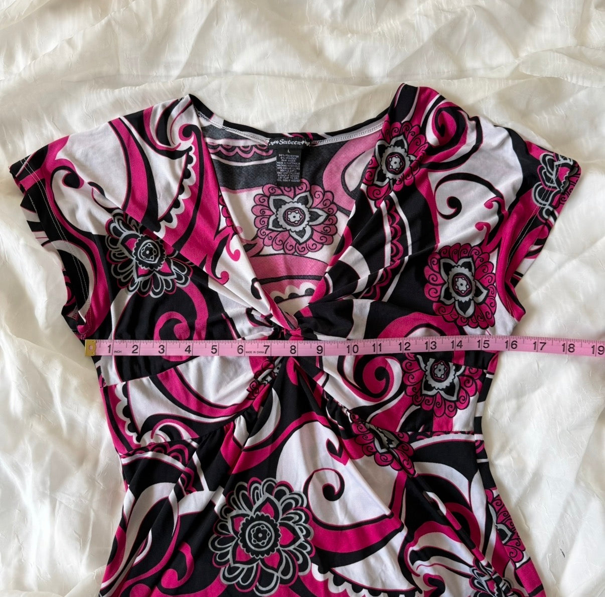 Sixteen floral blouse