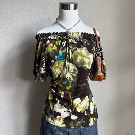 Claire’s flower babydoll top