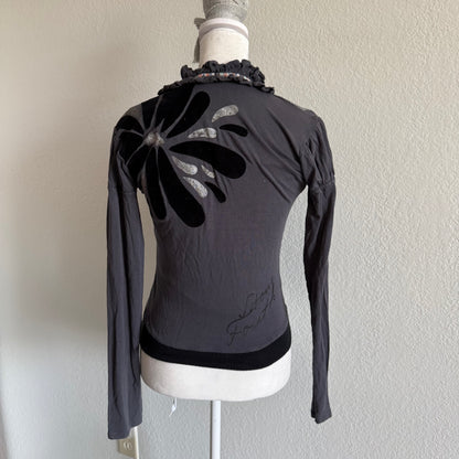 Whimsical fairy zip up