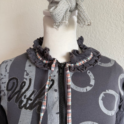 Whimsical fairy zip up
