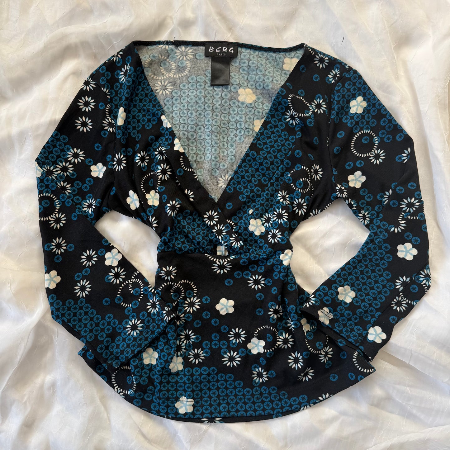 BCBG boho long sleeve top