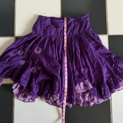 Jean Paul Gaultier whimsy ruffle skirt
