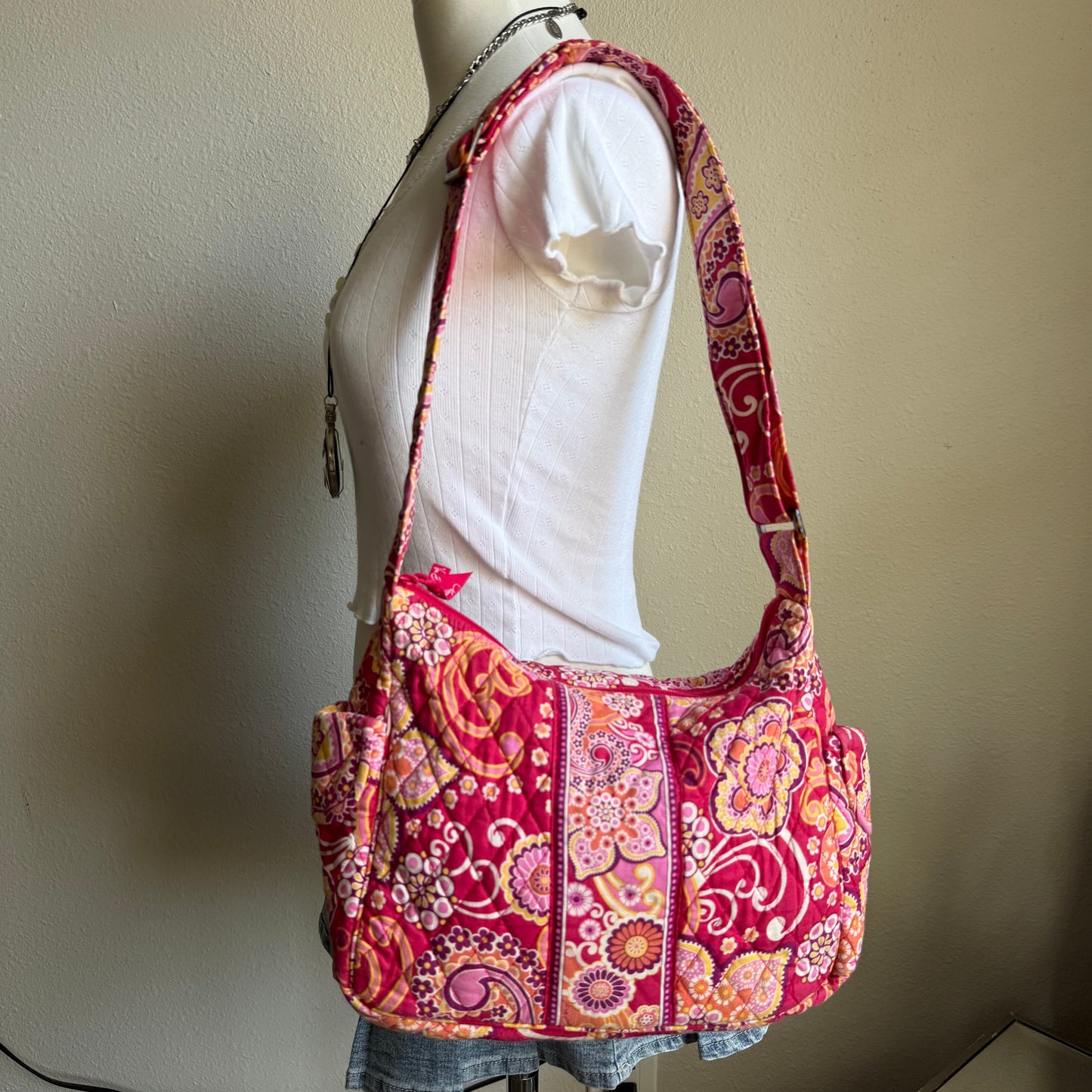 Vera Bradley Raspberry Fizz bag