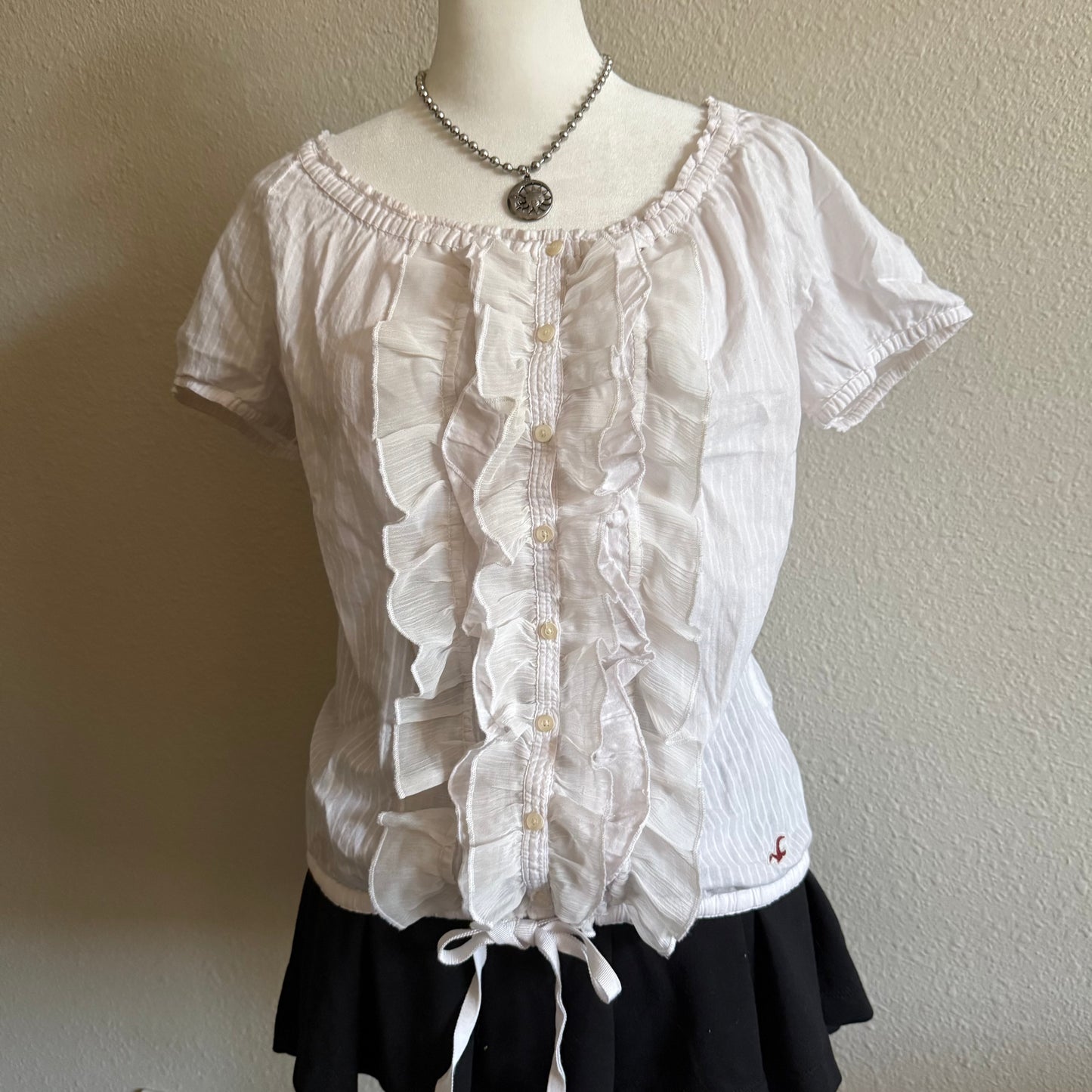 Hollister babydoll top