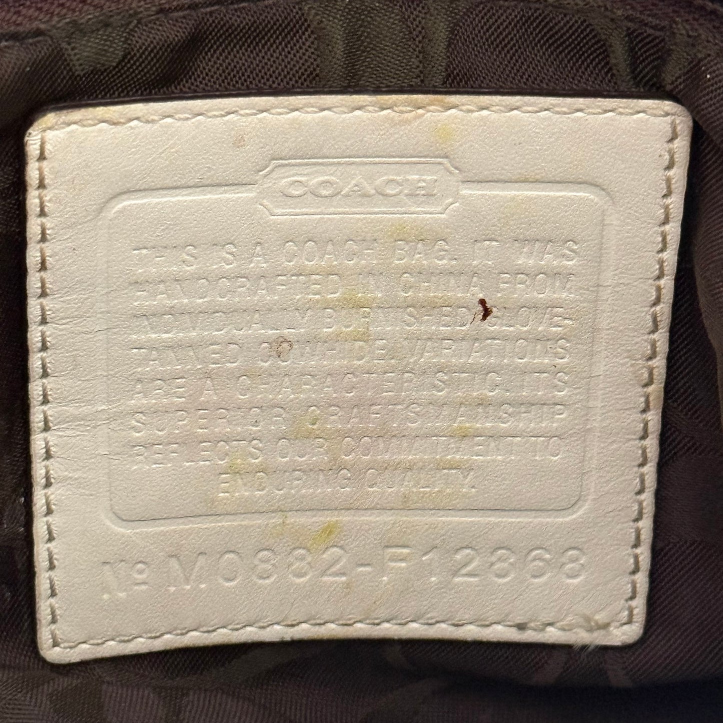 Coach Legacy Turn-lock shoulder bag