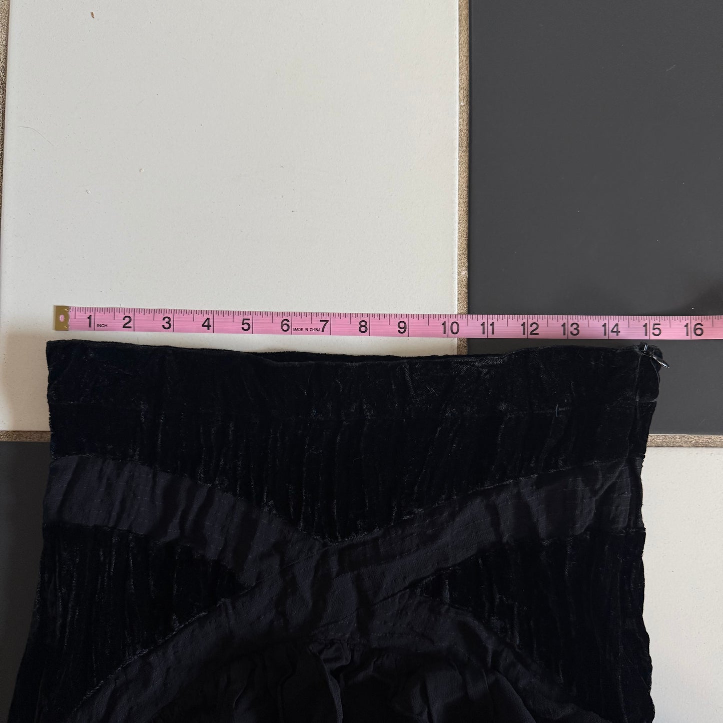 Whimsigoth black velvet maxi