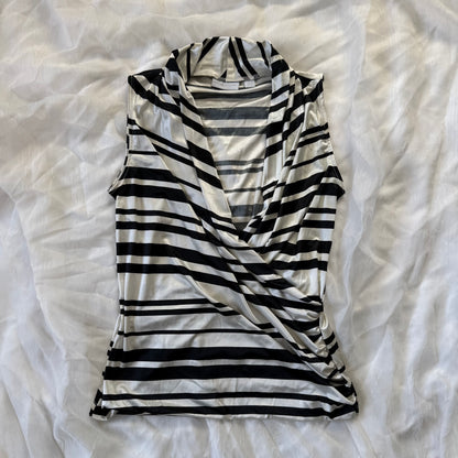 Striped office siren top