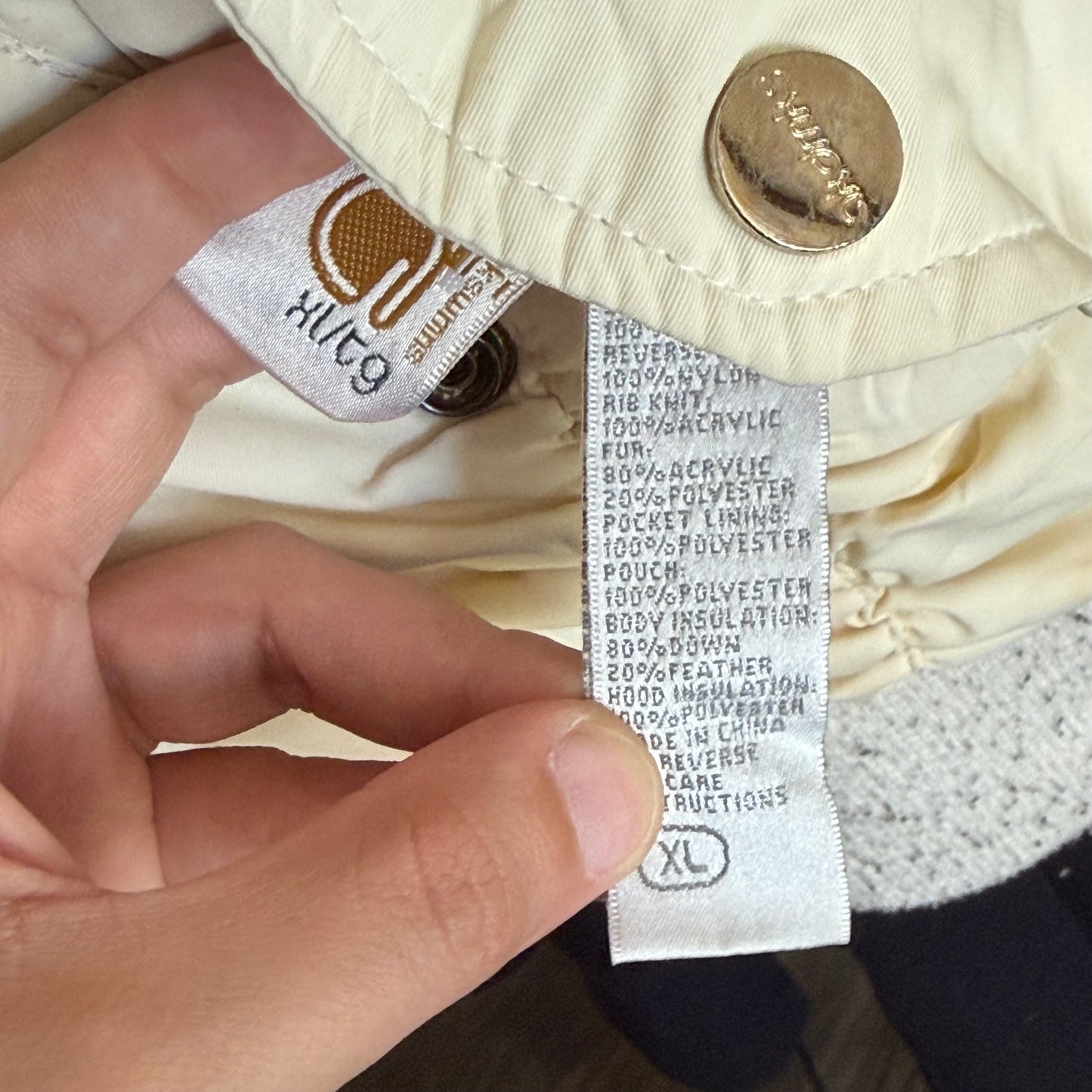 AKDMKS reversible puffer jacket