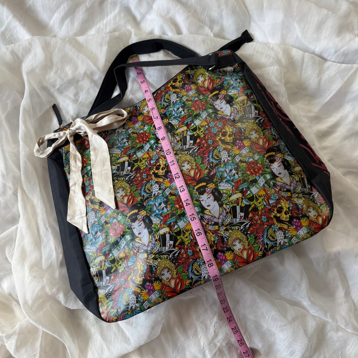 Ed Hardy oversized tote