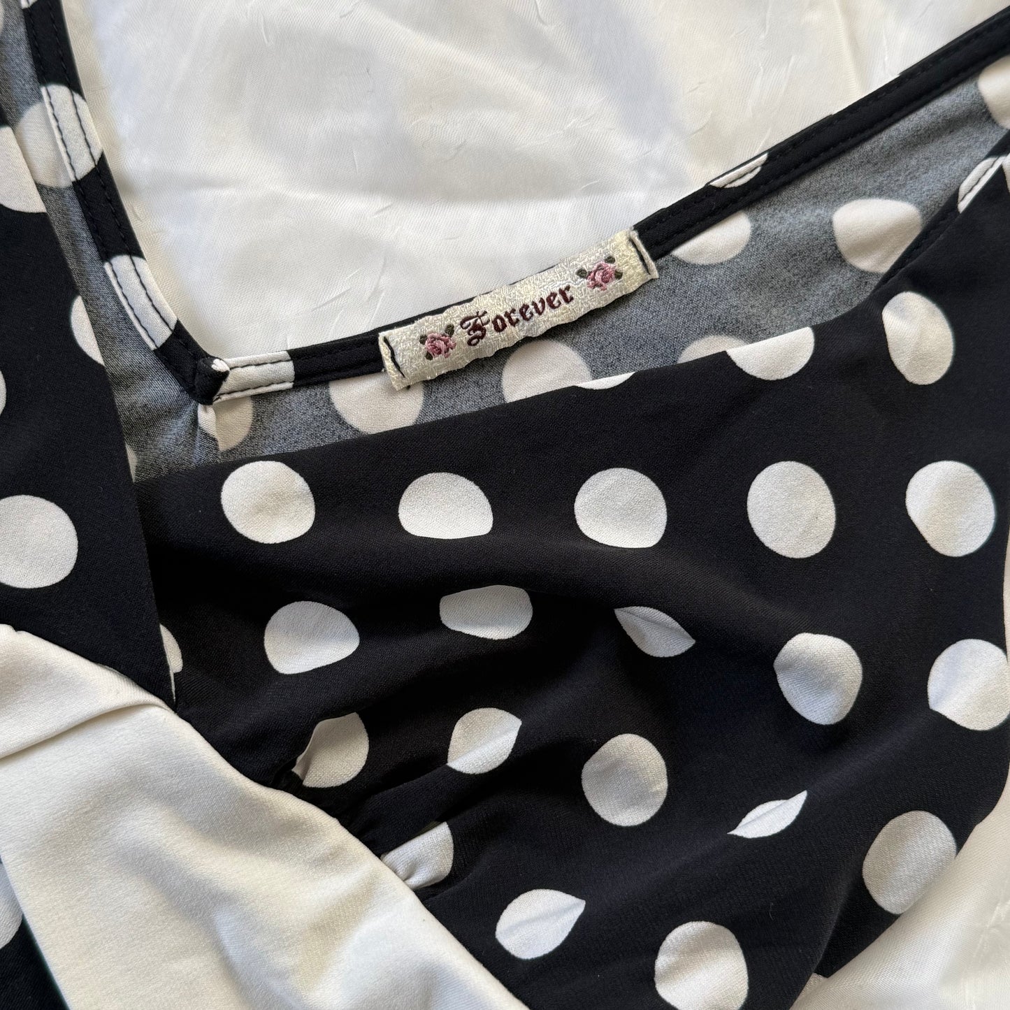 Forever polka dot top