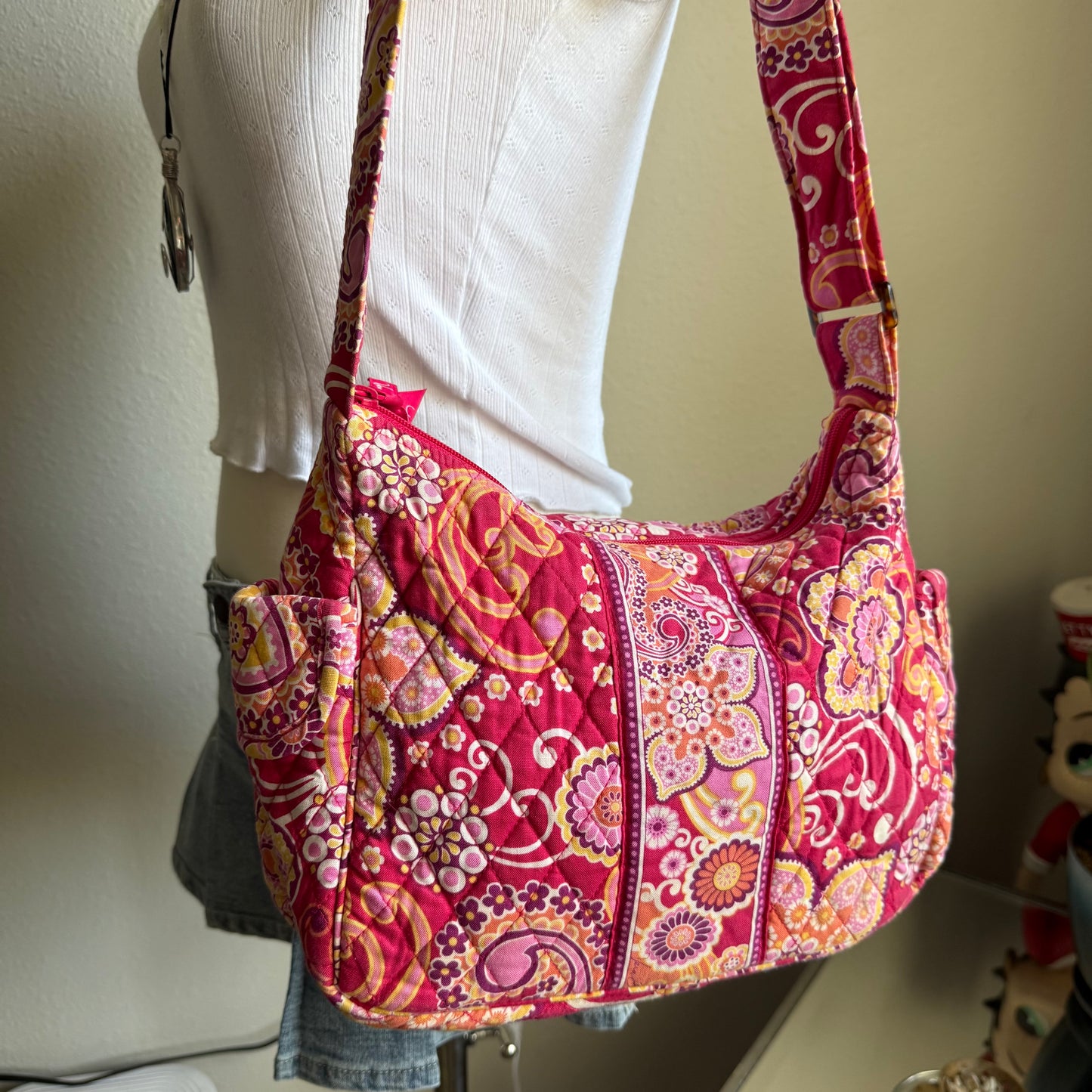 Vera Bradley Raspberry Fizz bag