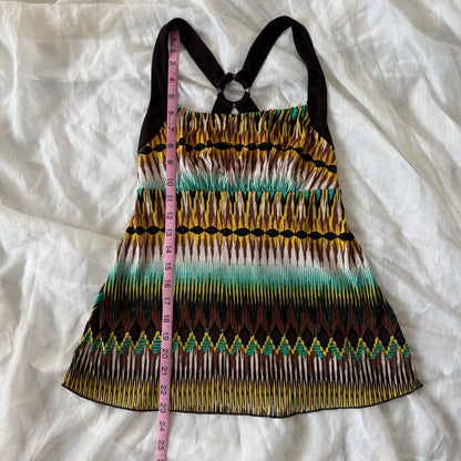Brown fairy printed cami