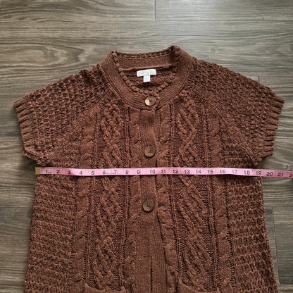 Cottage brown cardigan