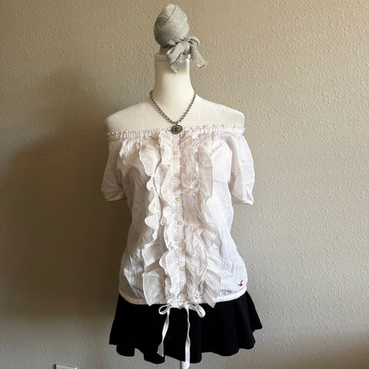 Hollister babydoll top