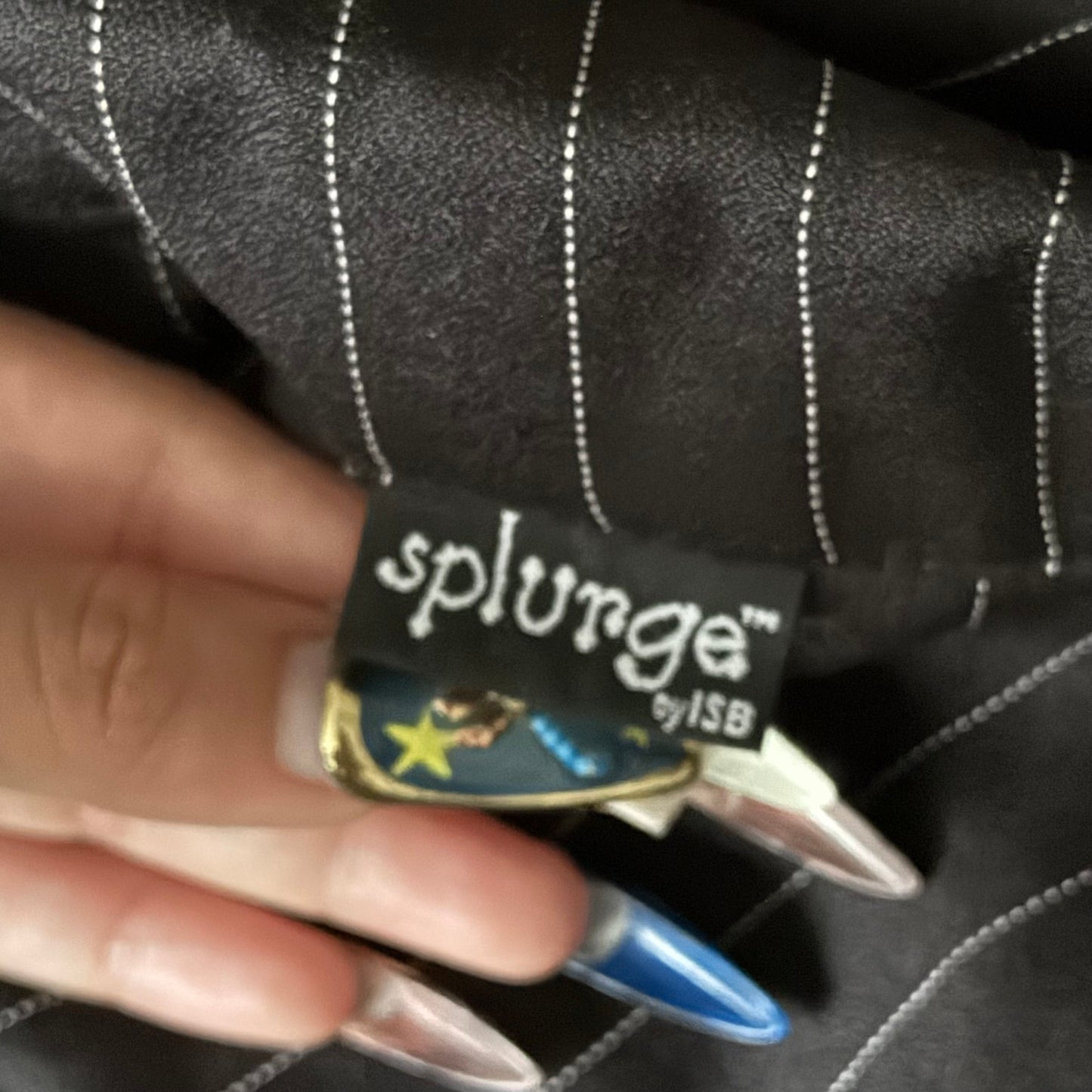 Office Siren pinstripe blazer