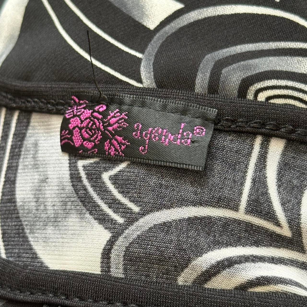 Paisley flower fairy top