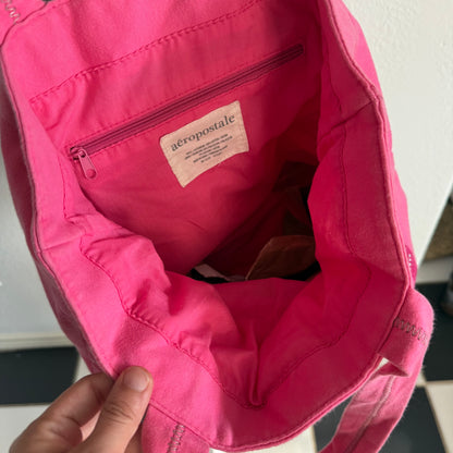 Aeropostale pink tote bag