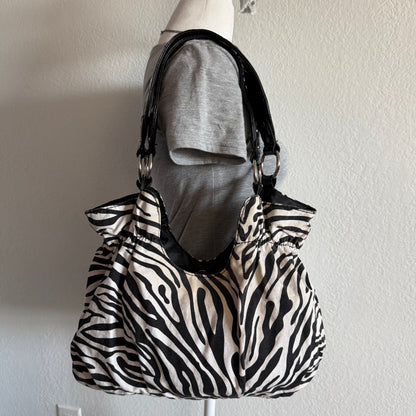 Zebra shoulder bag