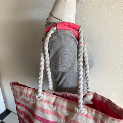 Victoria’s Secret striped beach bag