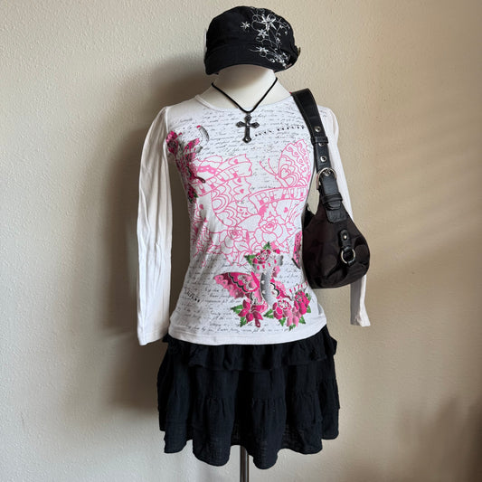 Knitworks butterfly top