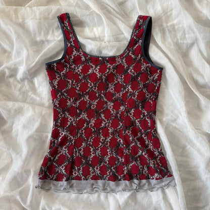 Fairy lace tank top