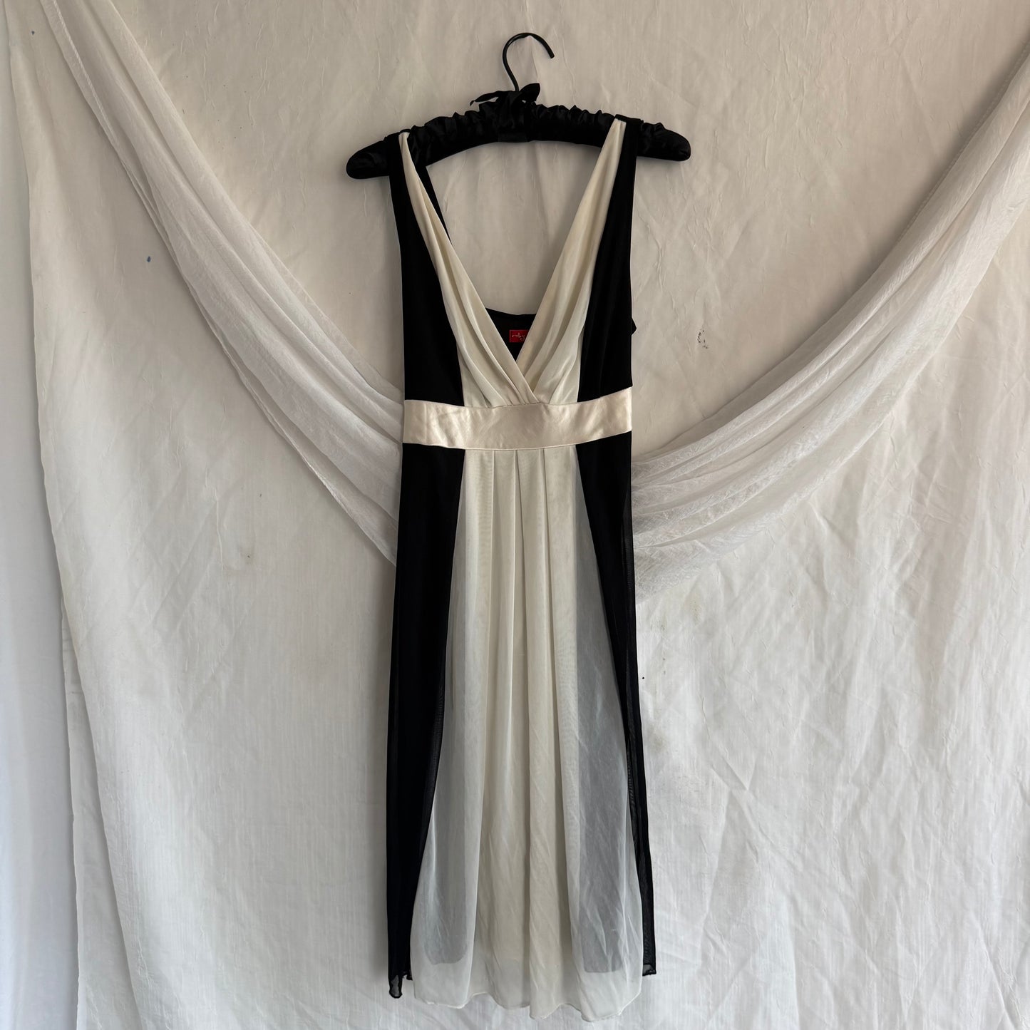 2000s Ruby Rox ribbon hoco dress