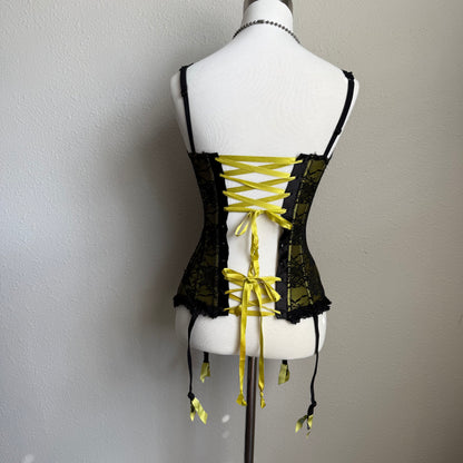 Fredrick’s of Hollywood yellow corset