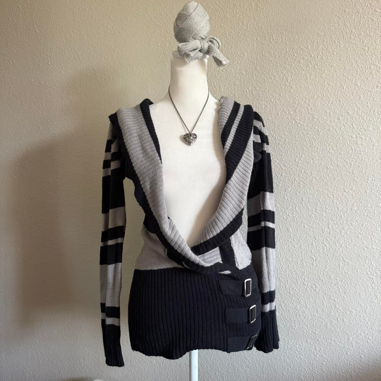 Striped tunic longsleeve