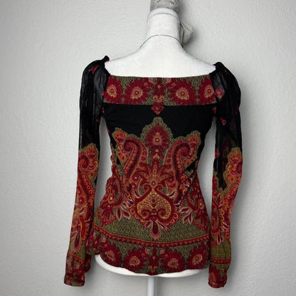INC international boho longsleeve
