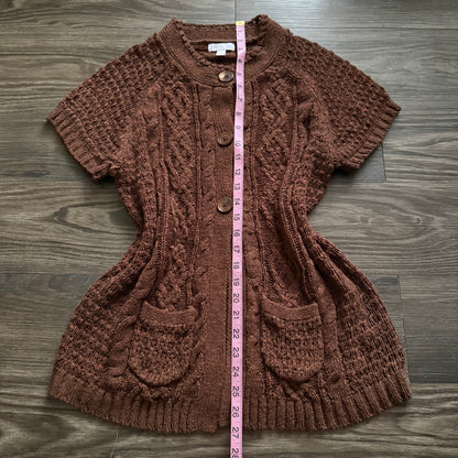 Cottage brown cardigan