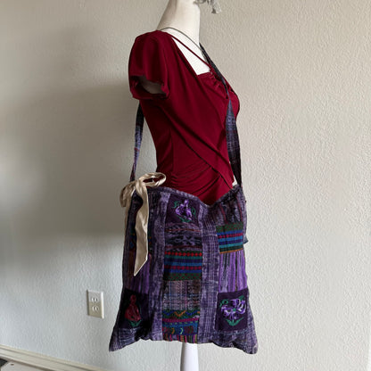 Mexican patchwork crossbody bag