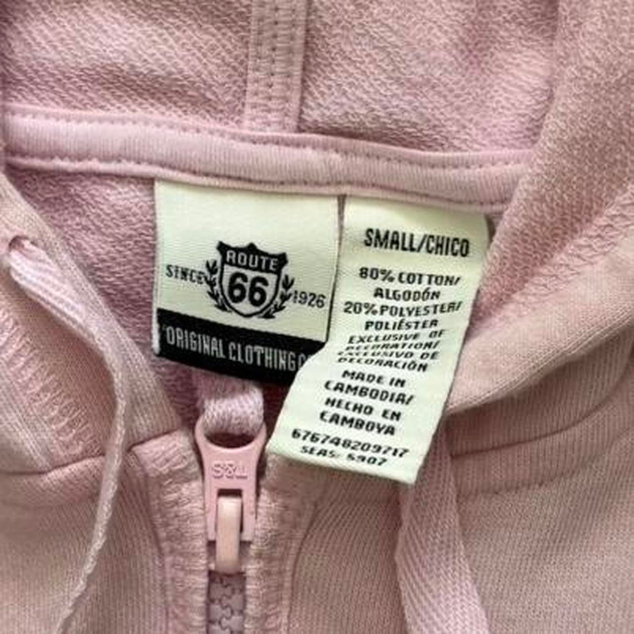 Route 66 pink hoodie