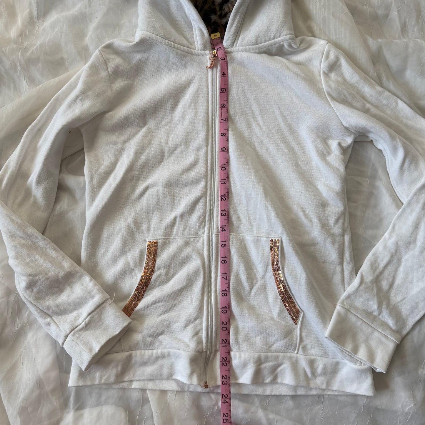 Juicy Couture fur zip up
