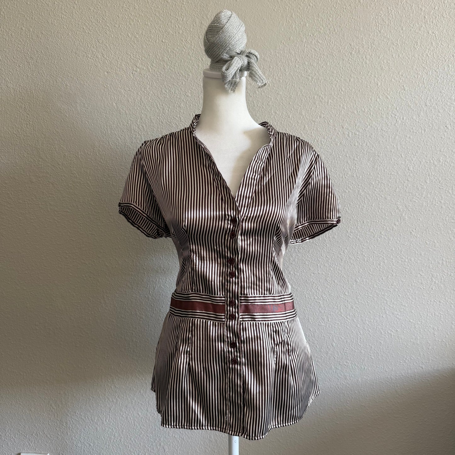 Charlotte Russe button top