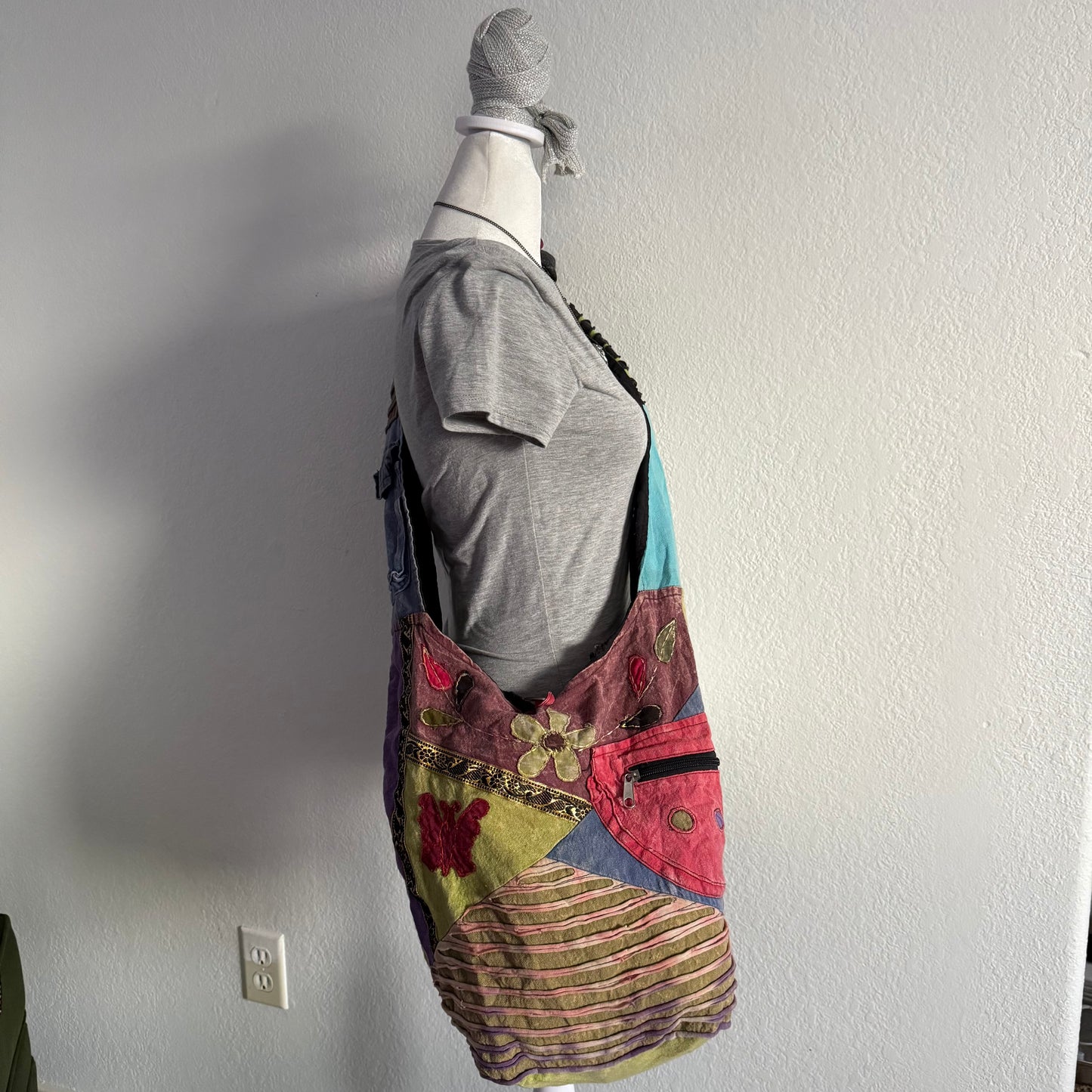 Boho crossbody bag
