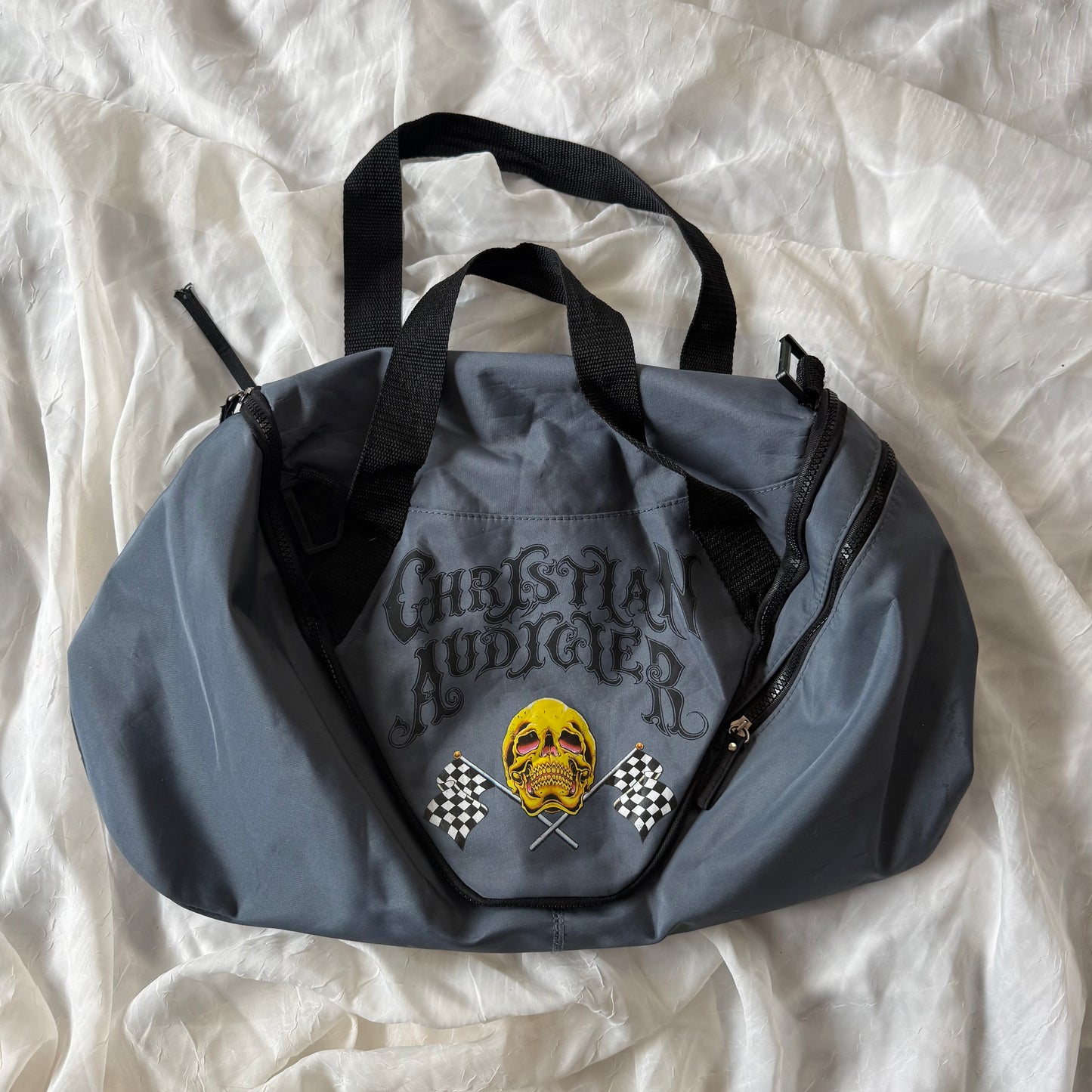 Christian Audigier duffle bag