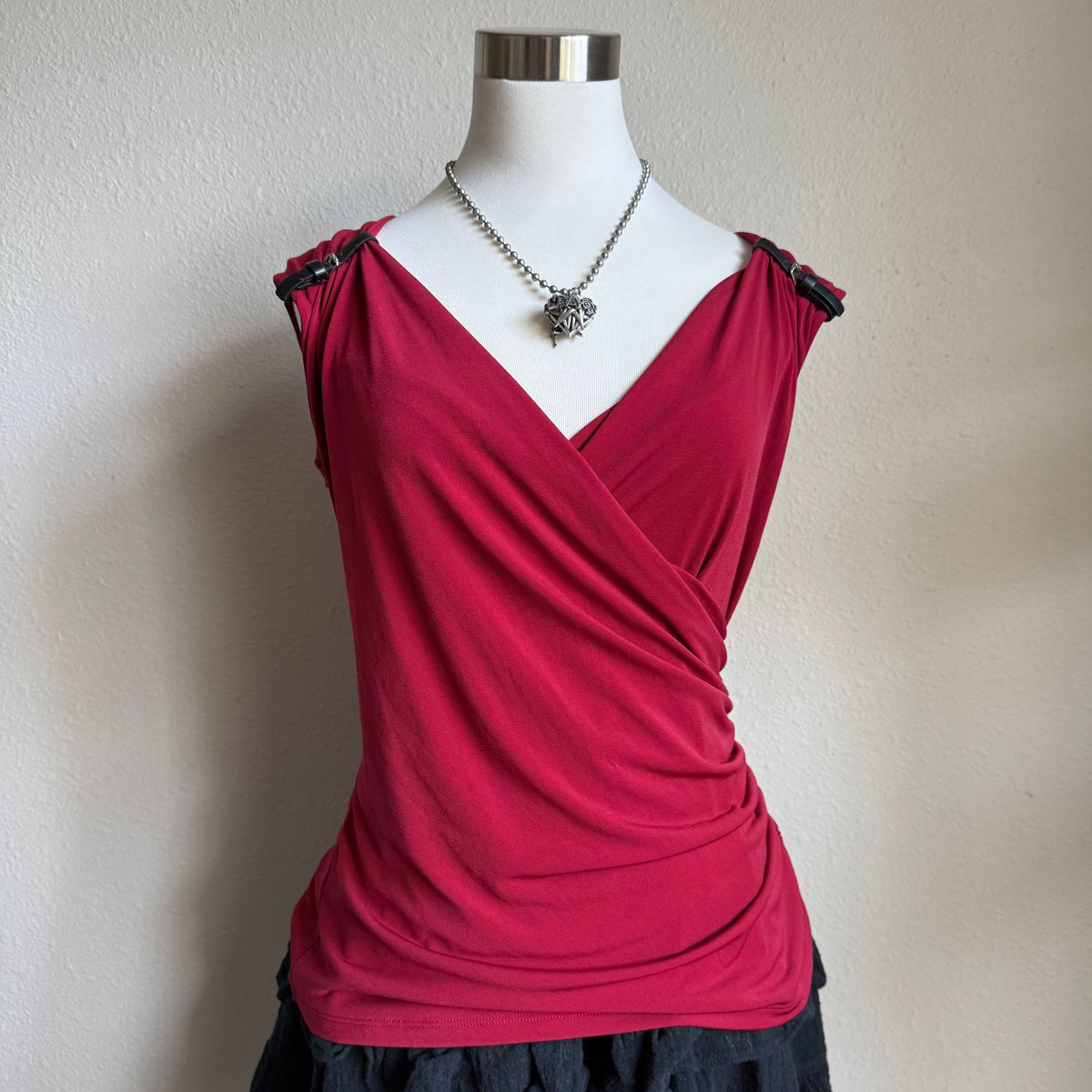 Micheal Kors red office top
