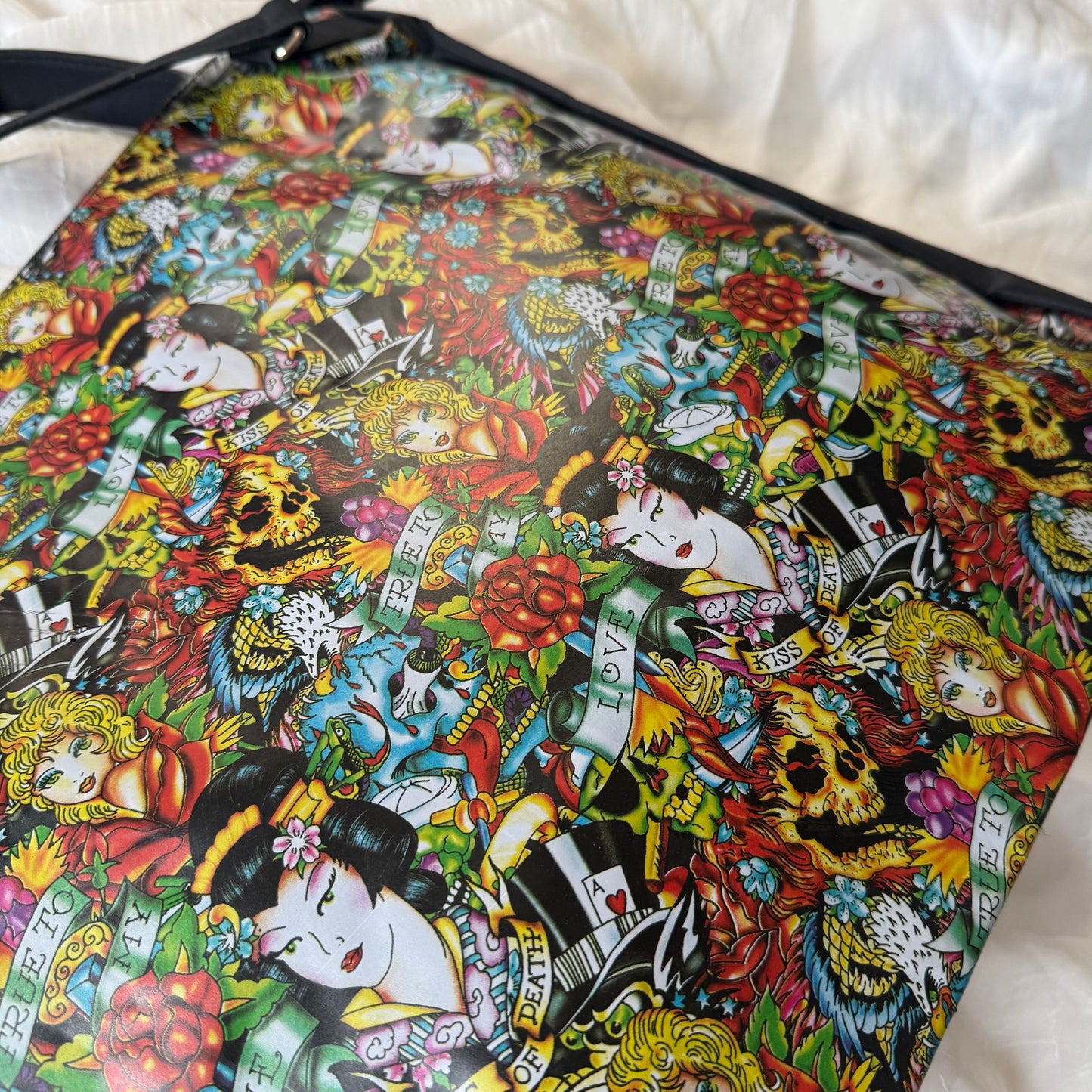 Ed Hardy oversized tote