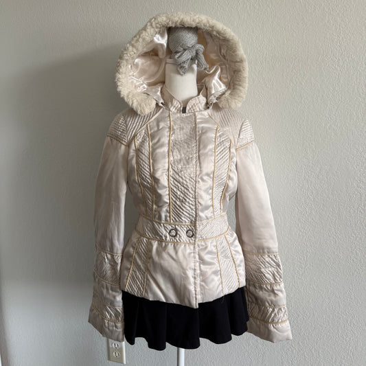 Sugarfly faux fur hooded coat