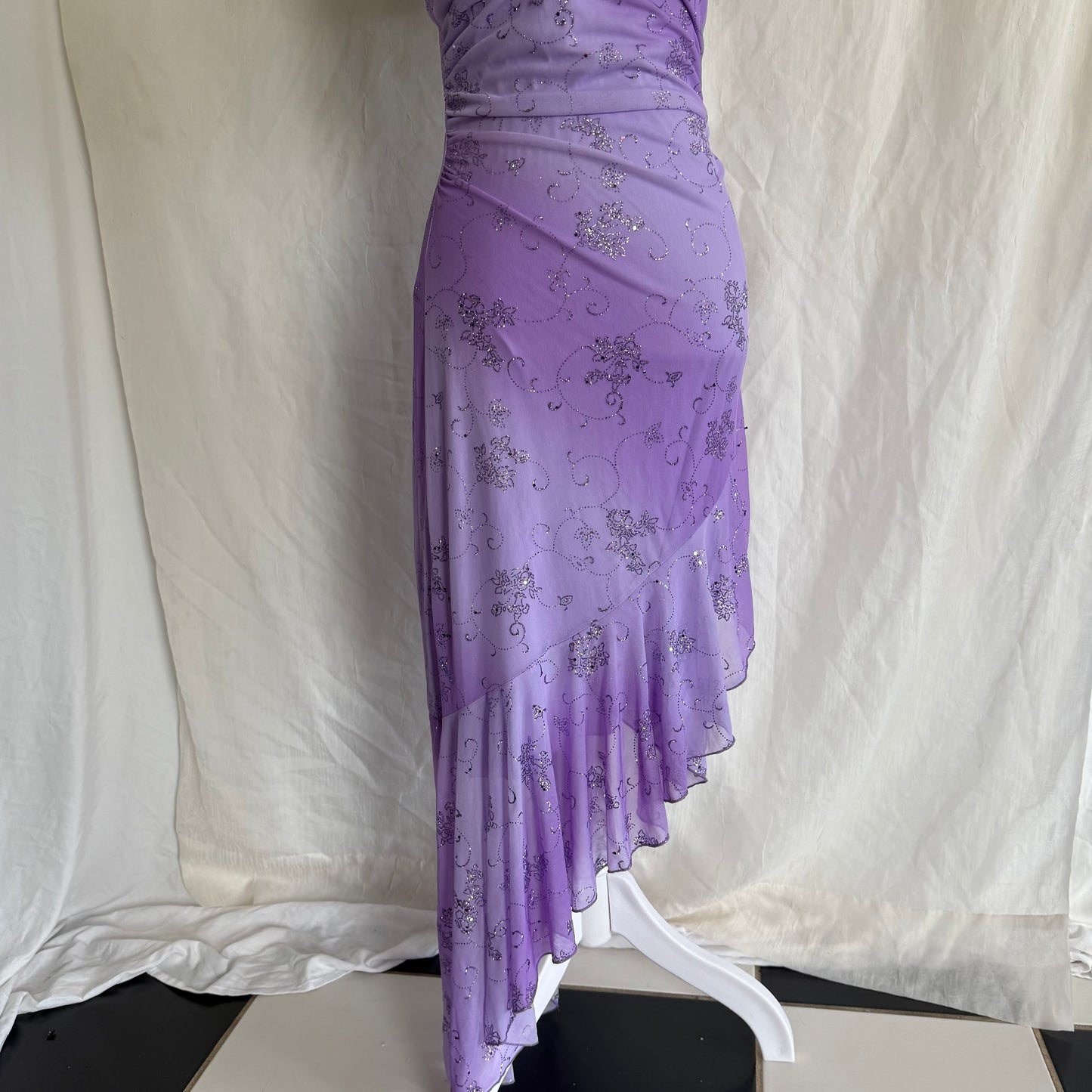 Taboo purple fairy glitter dress