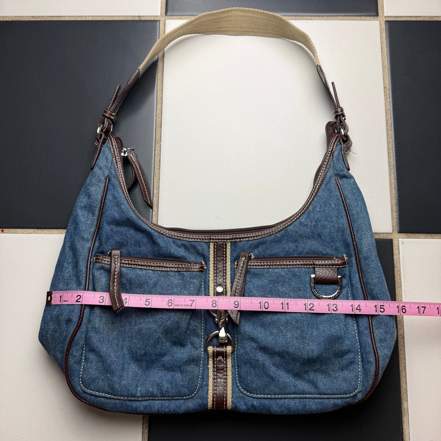 Tommy Hilfiger denim shoulder bag
