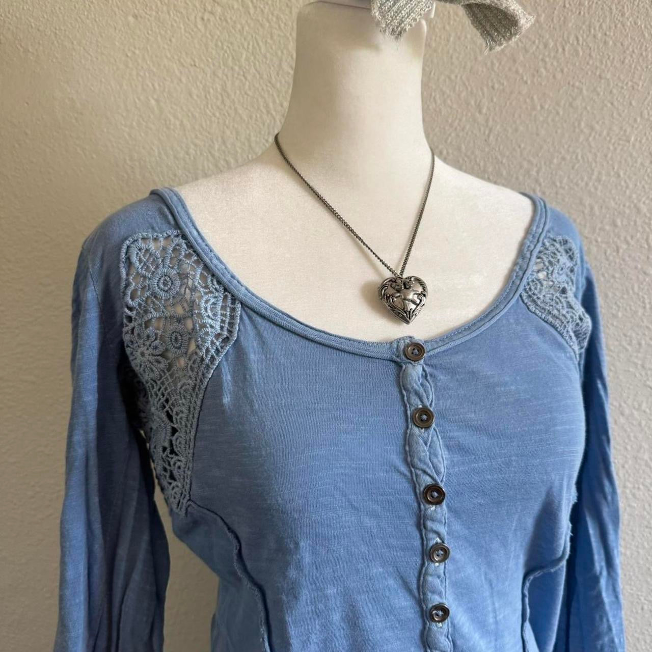 Free People boho longsleeve