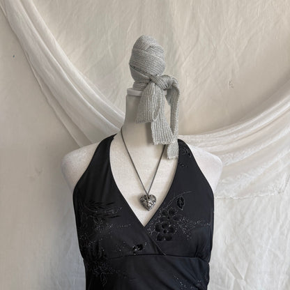 2000s Taboo glittery flower dress